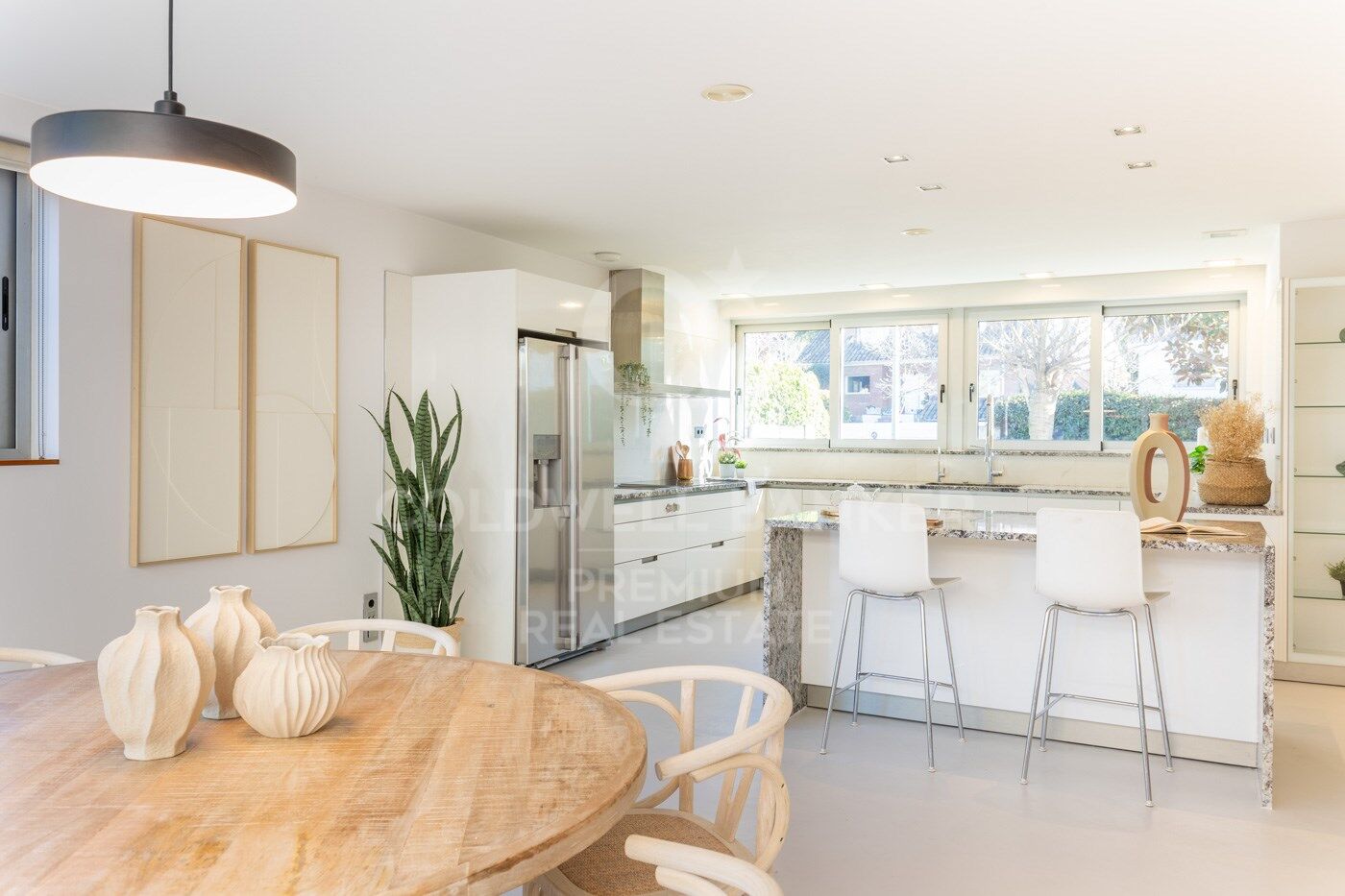 Spectacular house where space is the protagonist