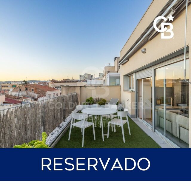Ático con espectacular terraza y una ubicación inmejorable