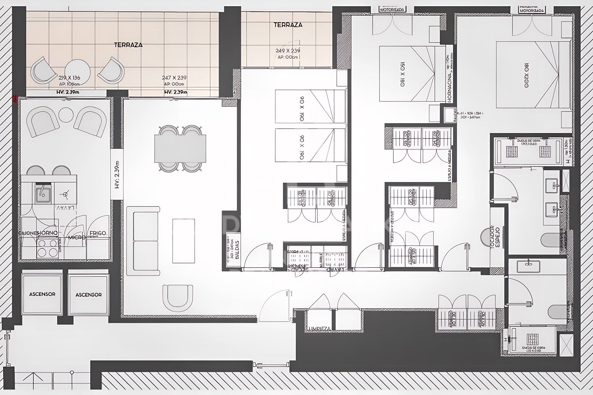 Renovated 3-bedroom apartment in Goya, Madrid