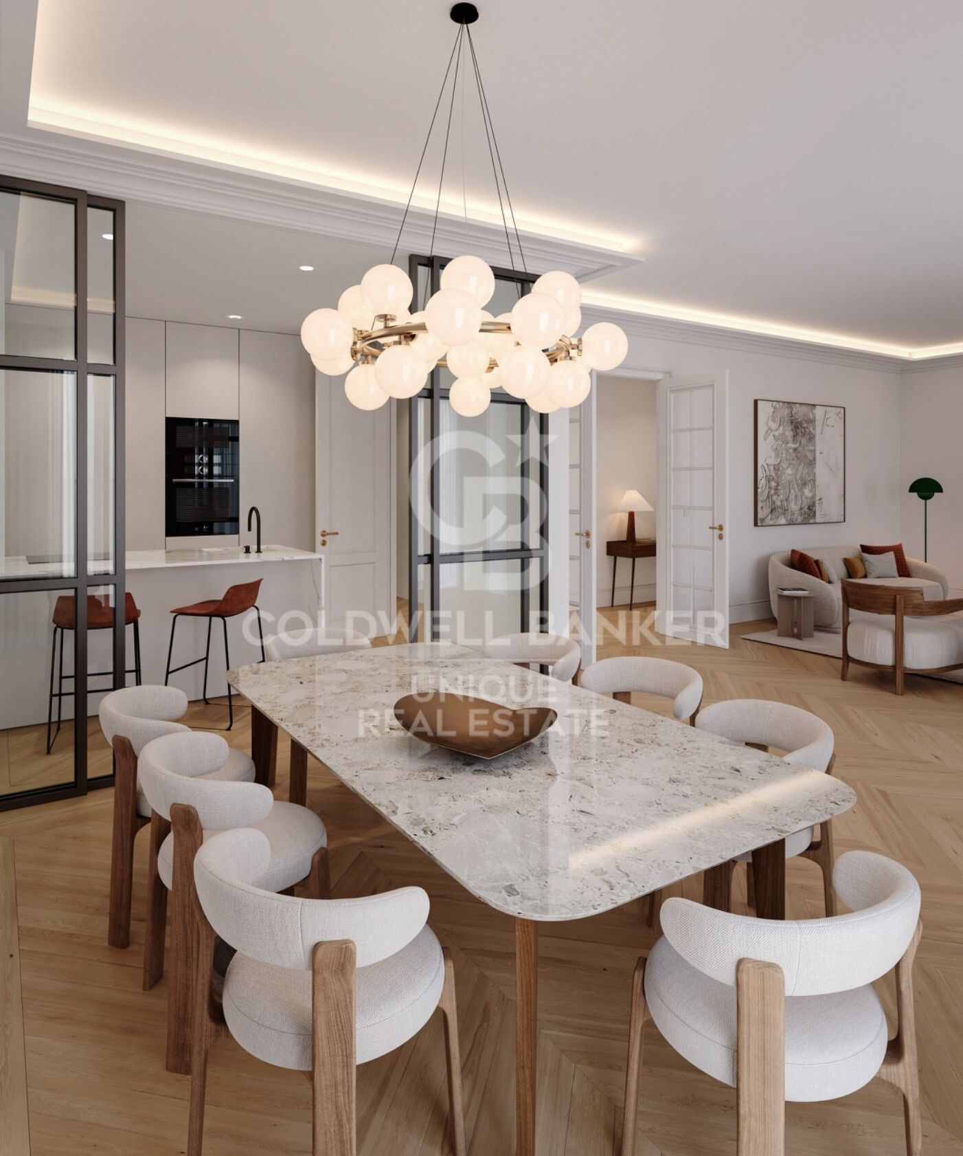 Renovated 3-bedroom apartment in Almagro, Madrid