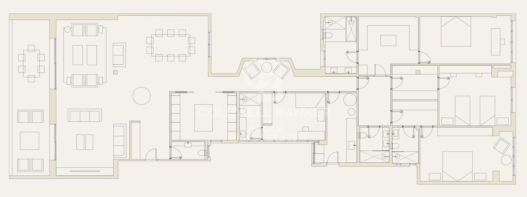 Renovated penthouse with exclusive terrace in Lista, Madrid