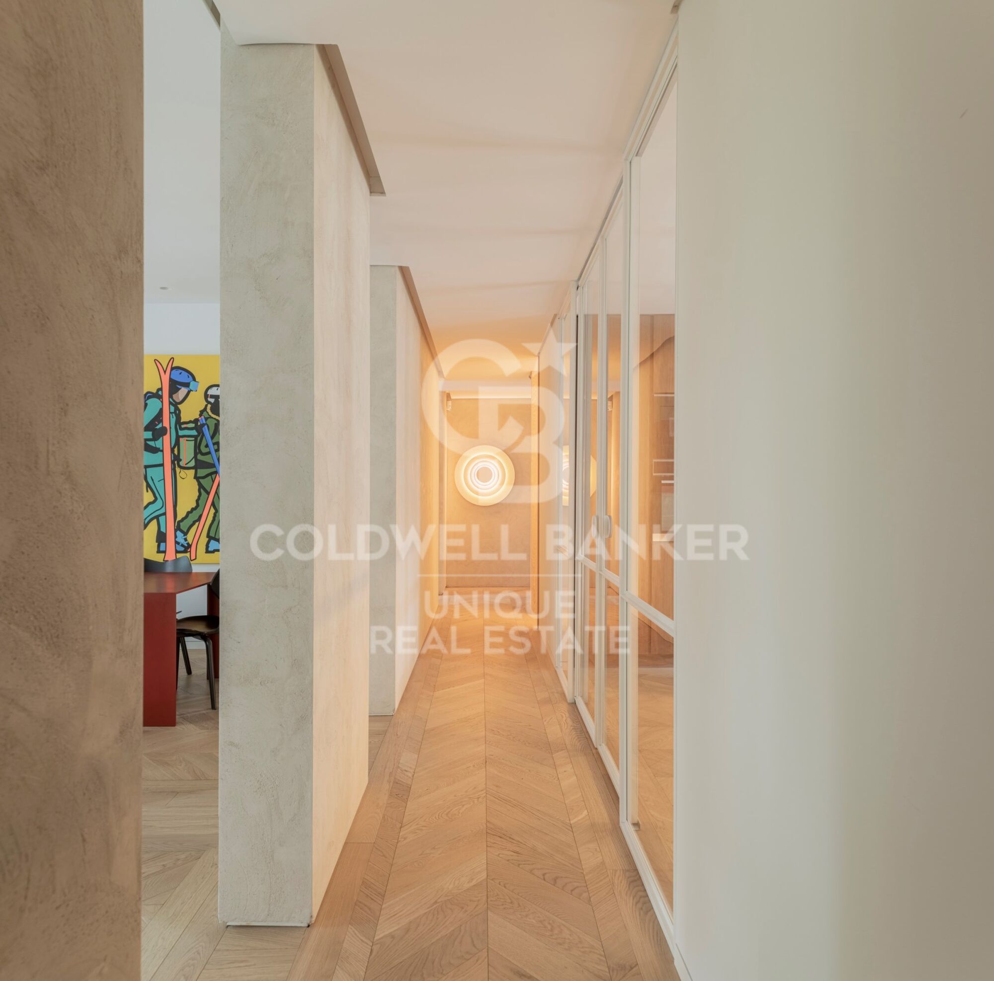 Exterior apartment with four street-facing balconies, garage and storage room in Lista, Madrid