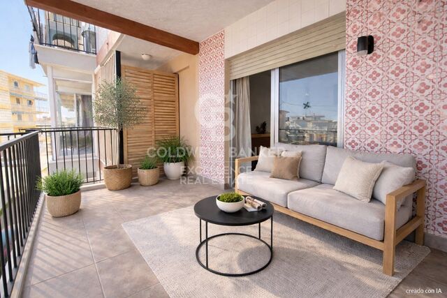 Coqueto apartamento a 100m de playa de Oliva