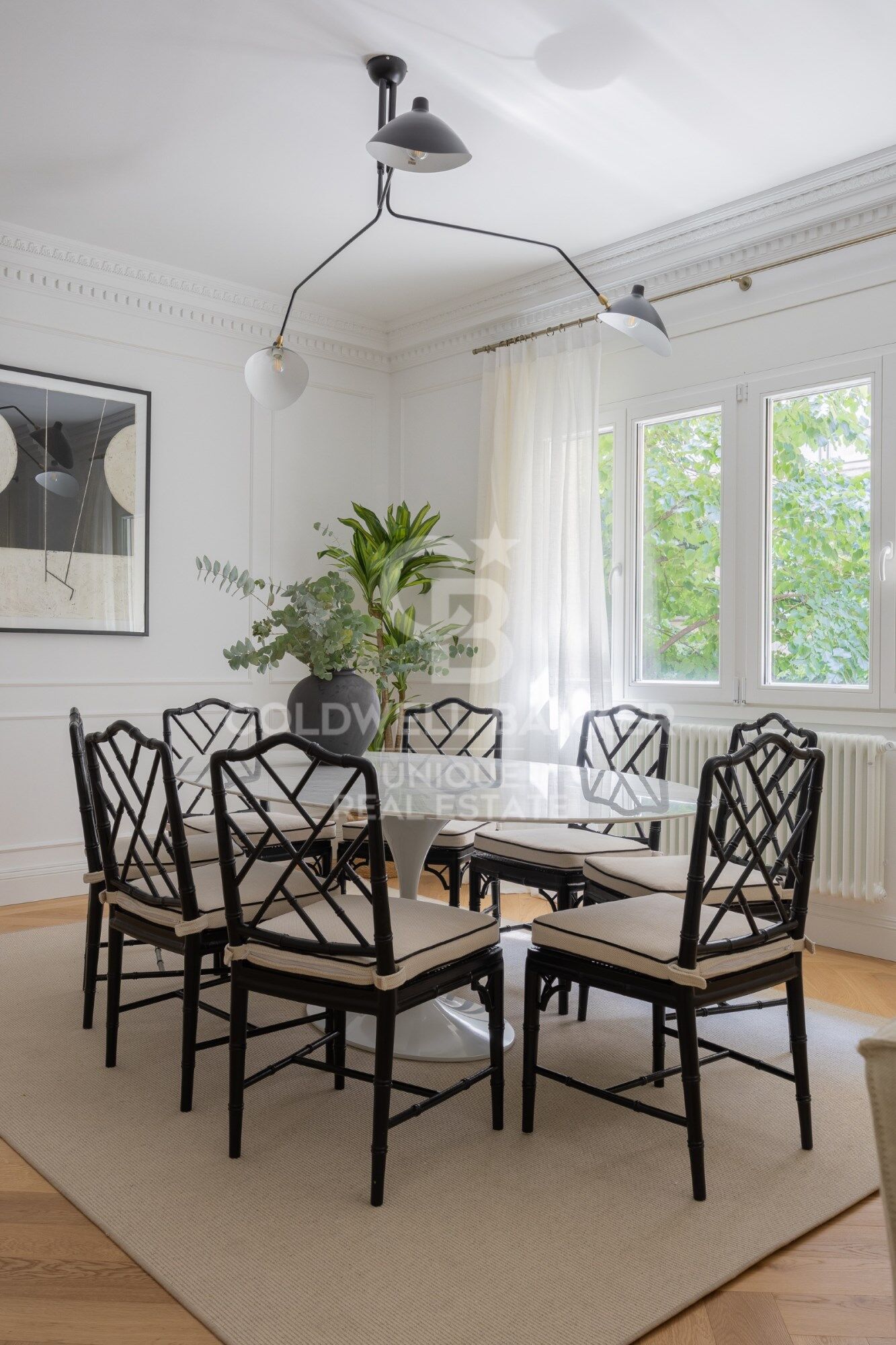 Renovated three-bedroom apartment in Castellana, Madrid