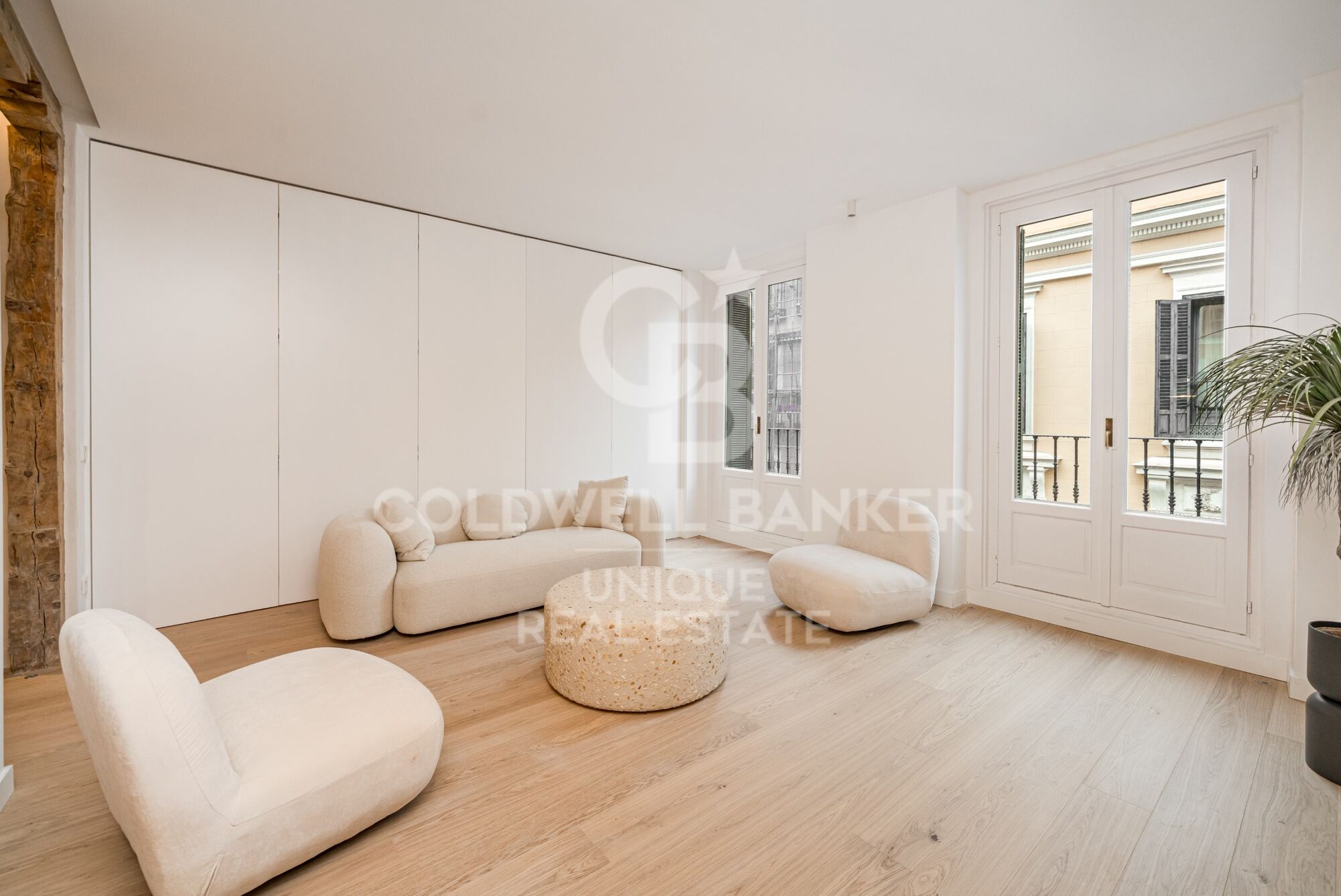 Exterior renovated apartment in Malasaña, Madrid