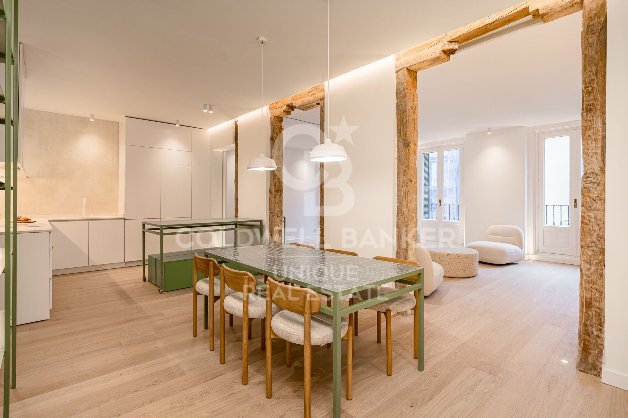 Exterior renovated apartment in Malasaña, Madrid