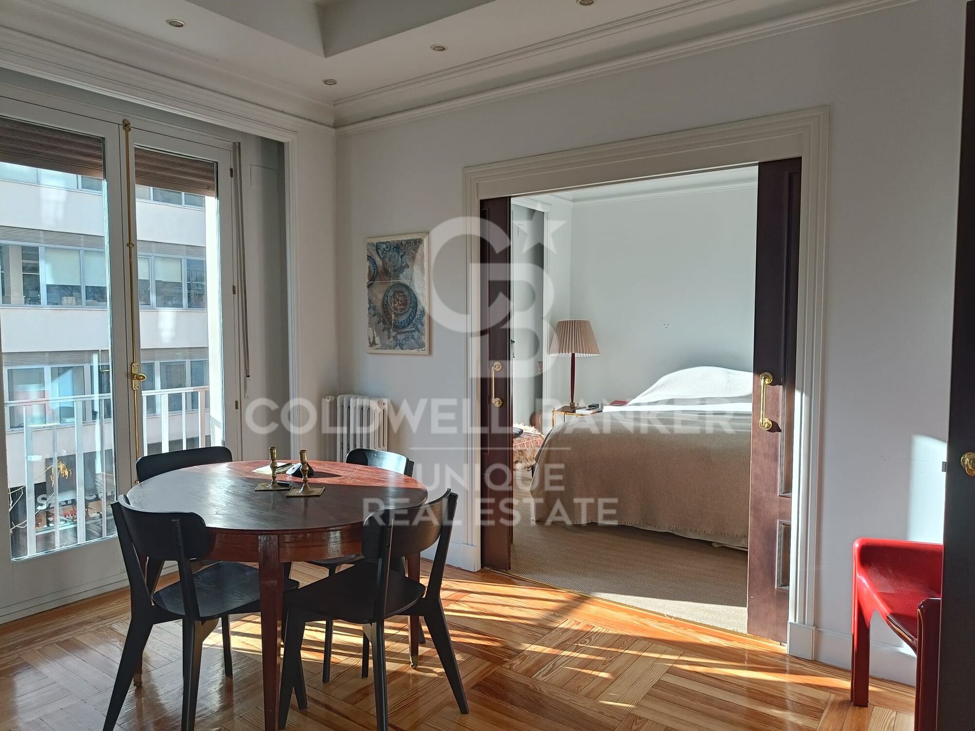 Exterior three-bedroom apartment in Recoletos, Madrid