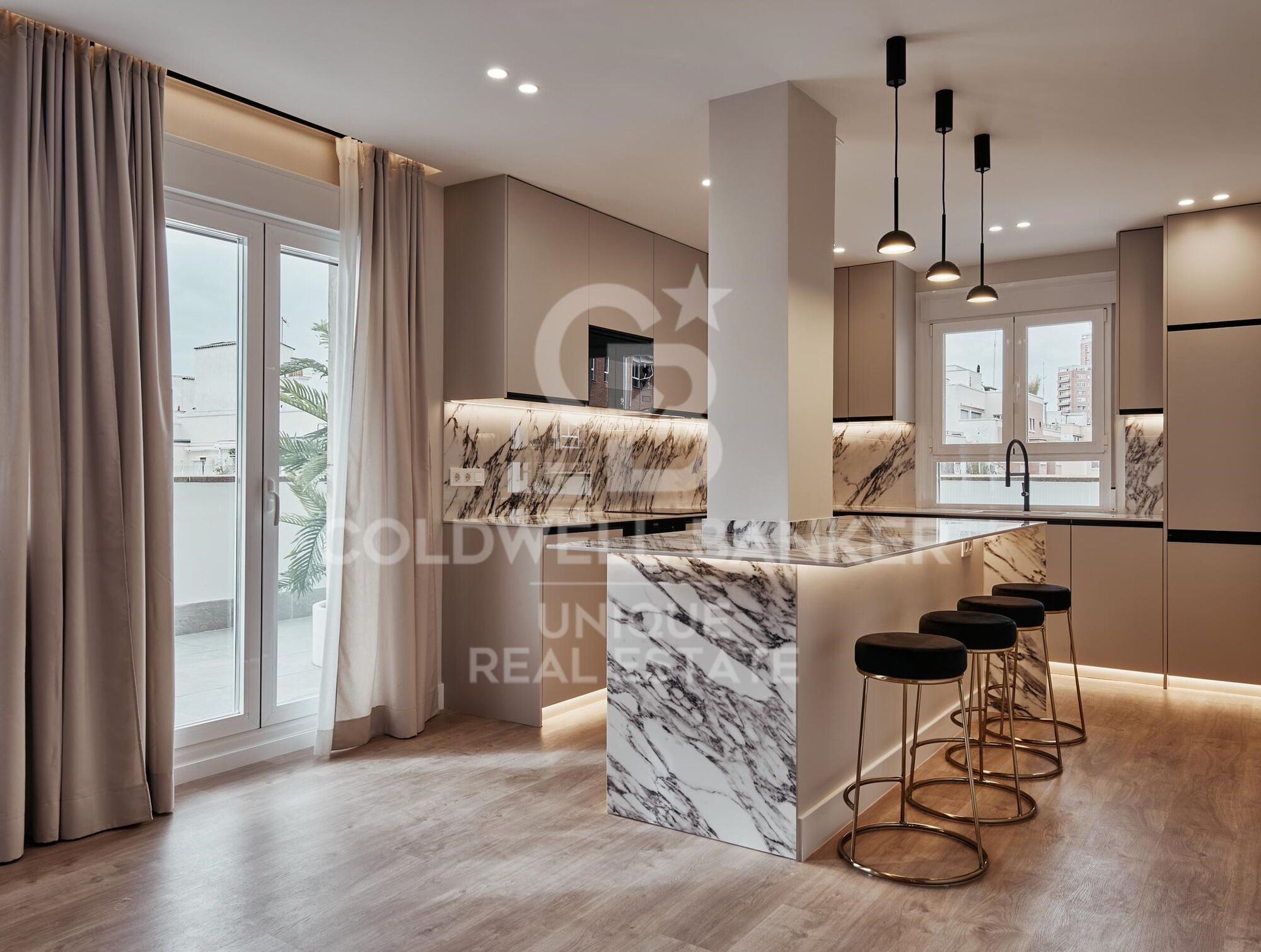 Brand new 3-bedroom flat with terrace in Lista, Madrid