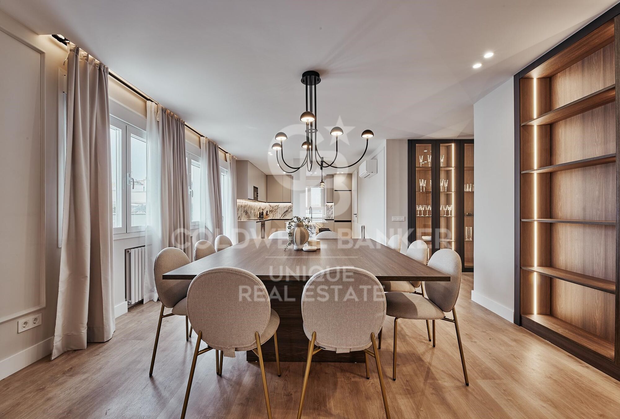 Brand new 3-bedroom flat with terrace in Lista, Madrid