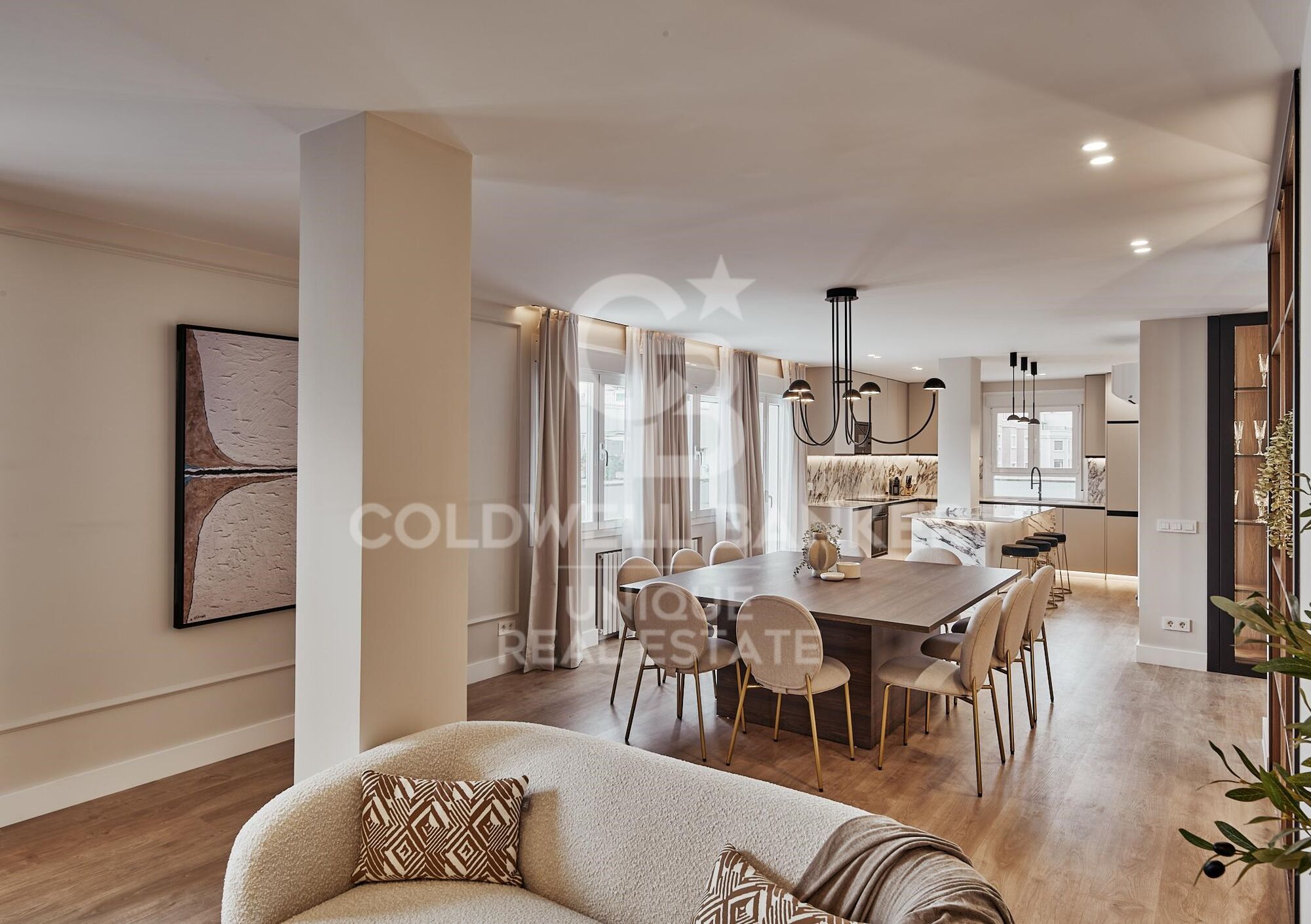 Brand new 3-bedroom flat with terrace in Lista, Madrid