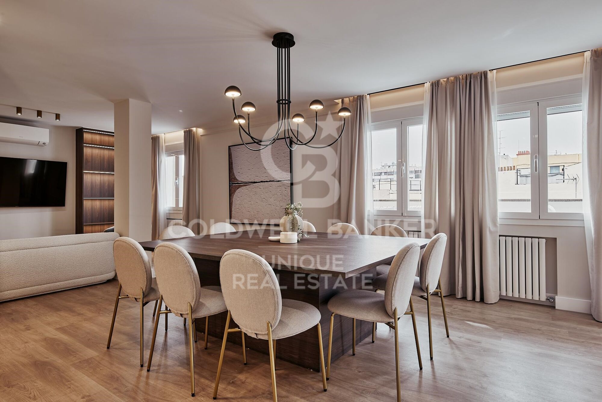 Brand new 3-bedroom flat with terrace in Lista, Madrid