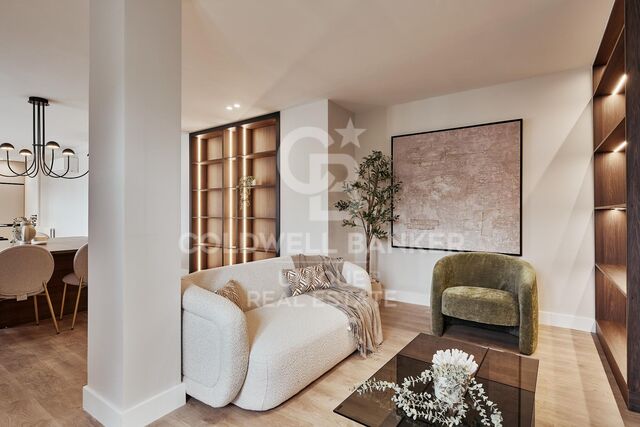Brand new 3-bedroom flat with terrace in Lista, Madrid