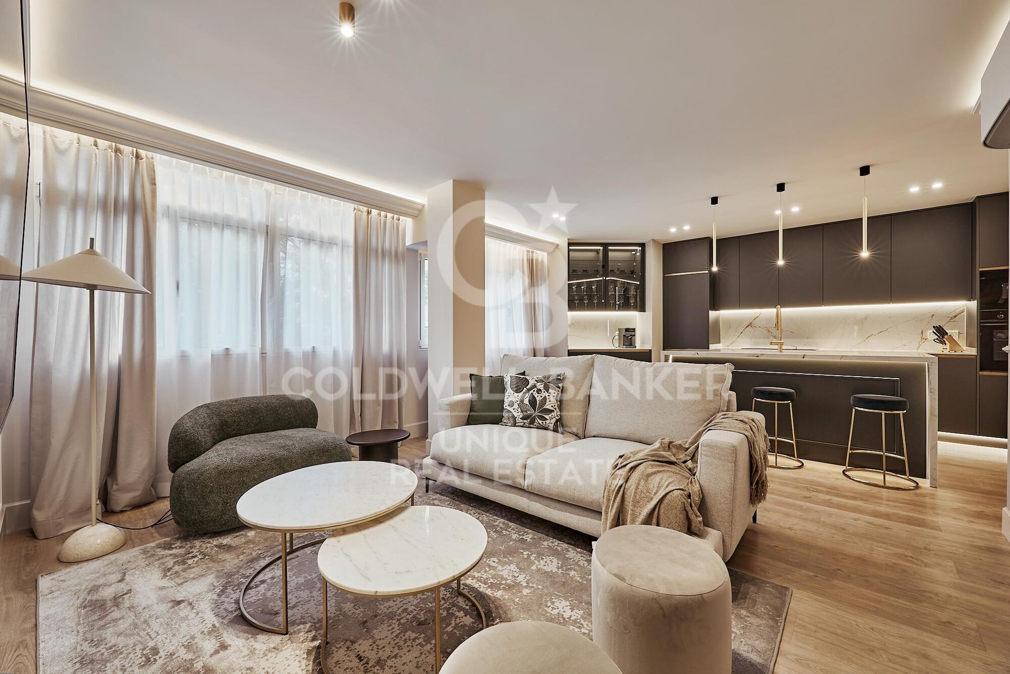 Renovated exterior apartment in Recoletos, Madrid