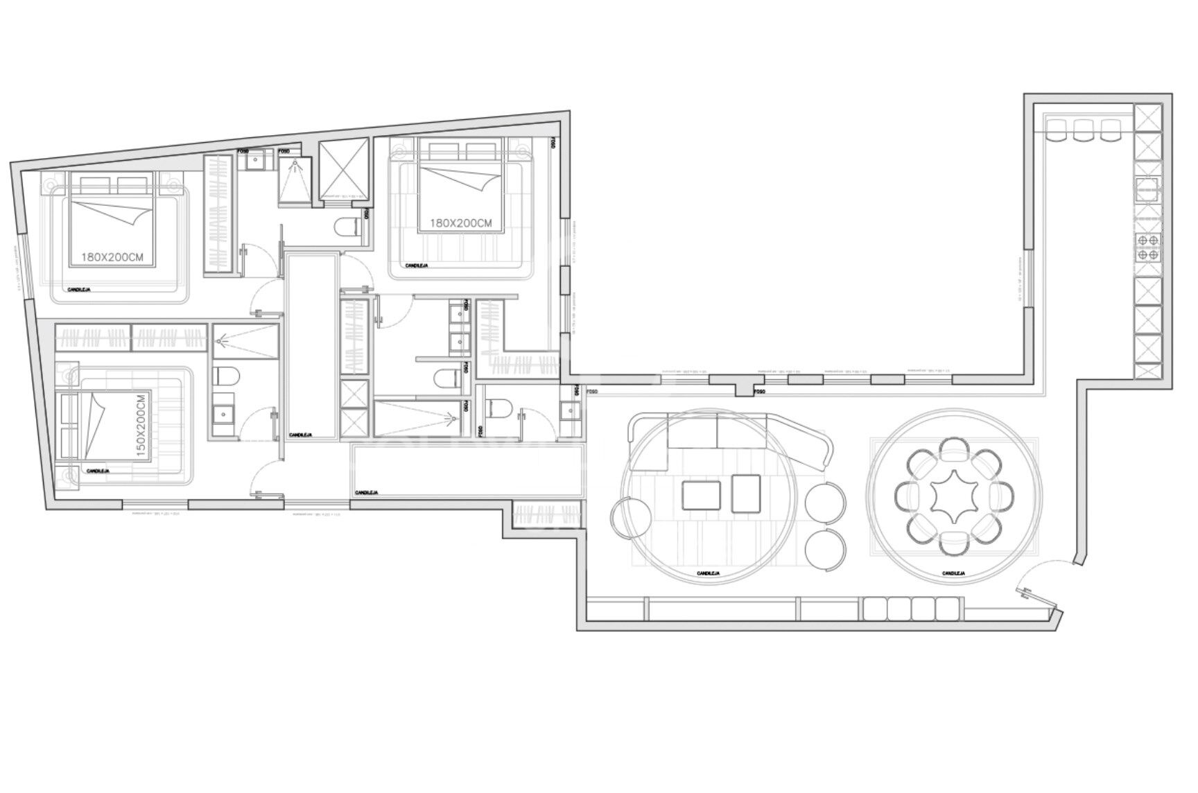 Renovated exterior flat in Malasaña, Madrid