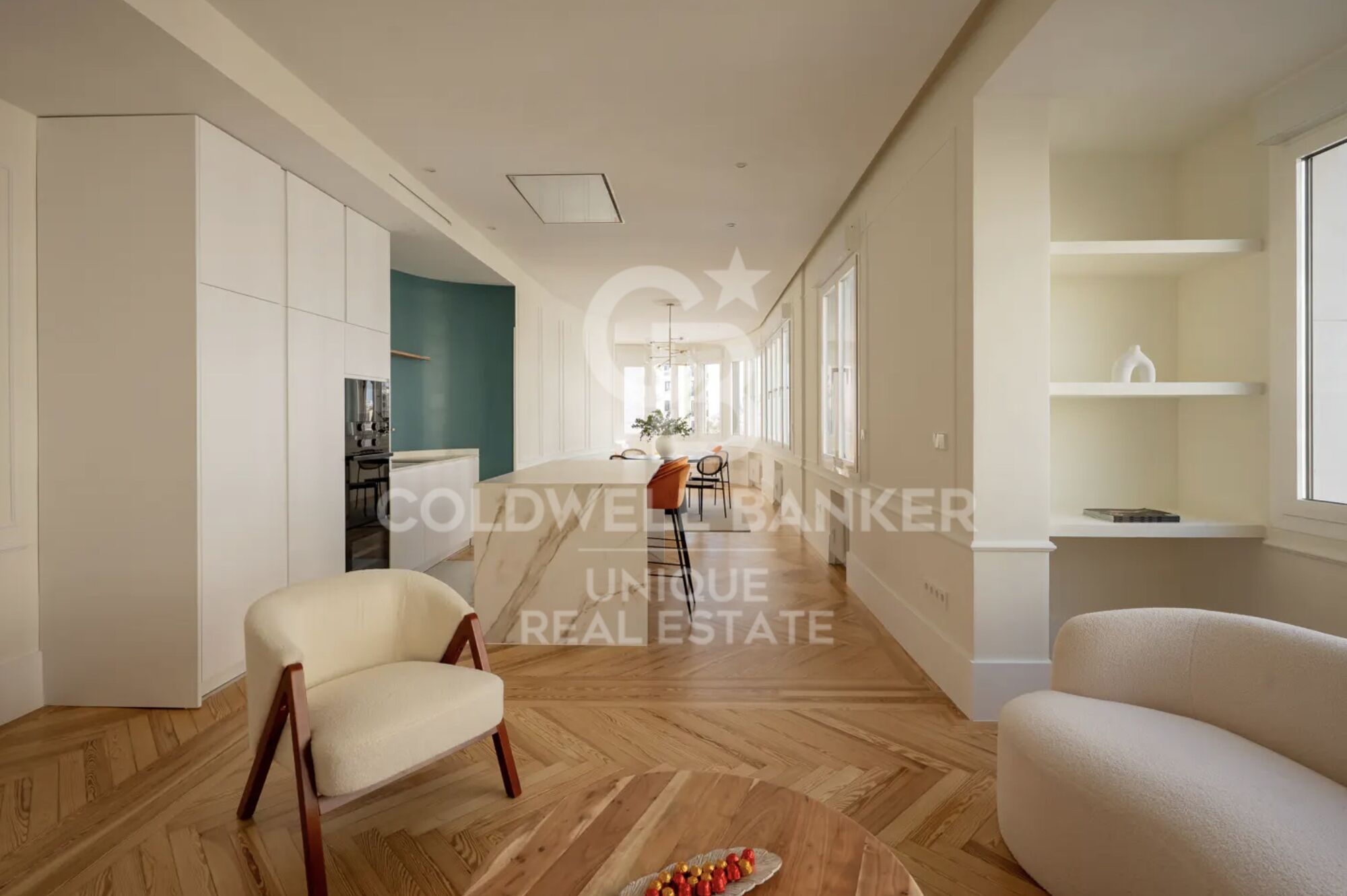 Renovated exterior flat in Goya, Madrid