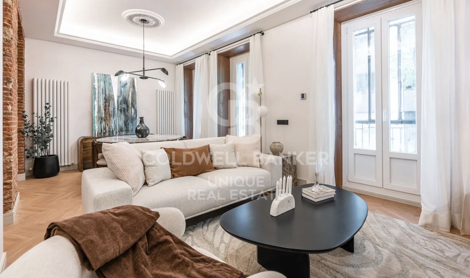 Renovated exterior apartment in Goya, Madrid