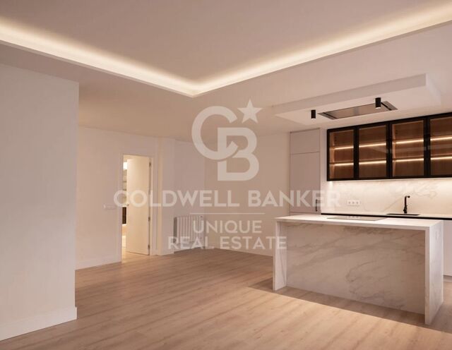 Renovated exterior apartment with terrace in El Viso, Madrid