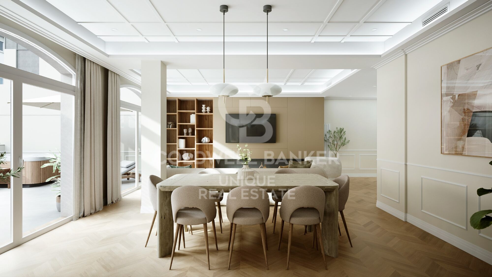 Renovated exterior apartment with terrace and garage in Ibiza, Madrid