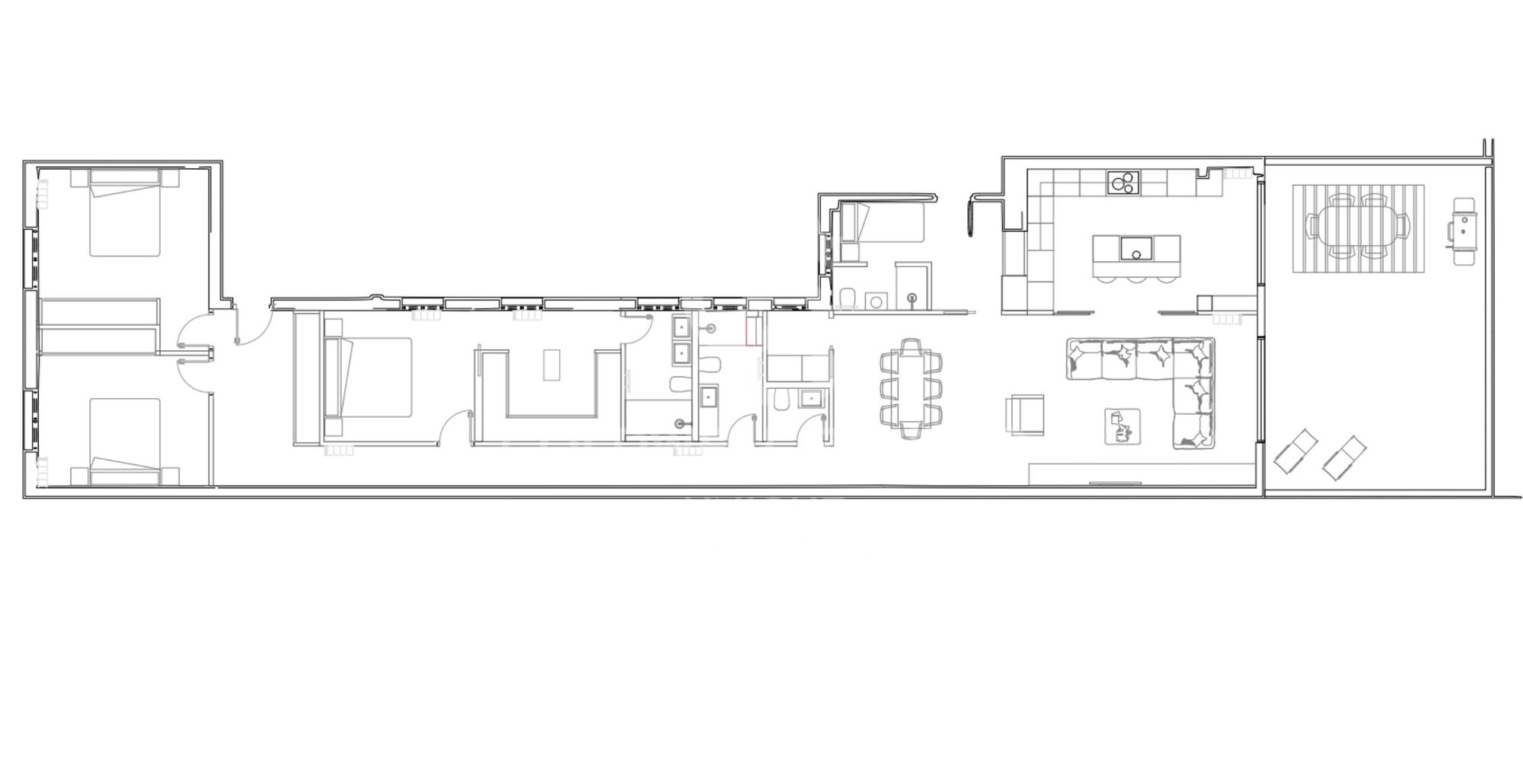 Renovated exterior apartment with terrace and garage in Ibiza, Madrid