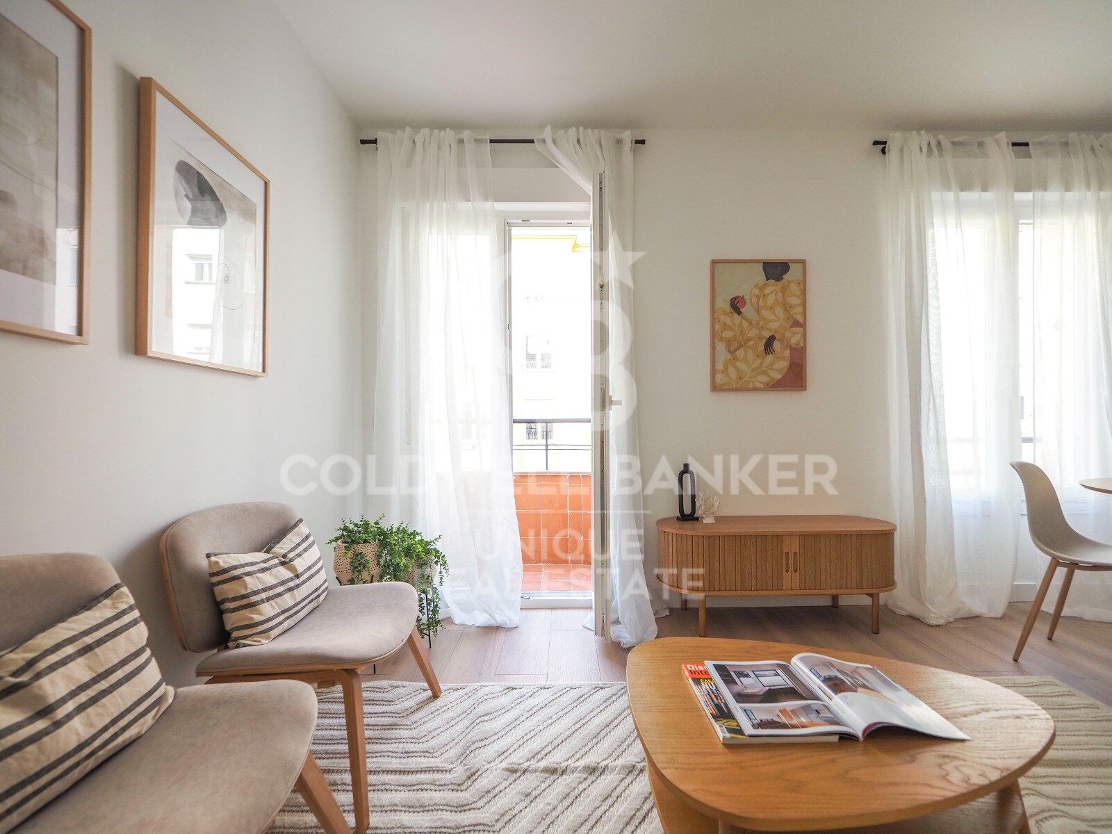 Renovated exterior apartment in Chamberí, Madrid