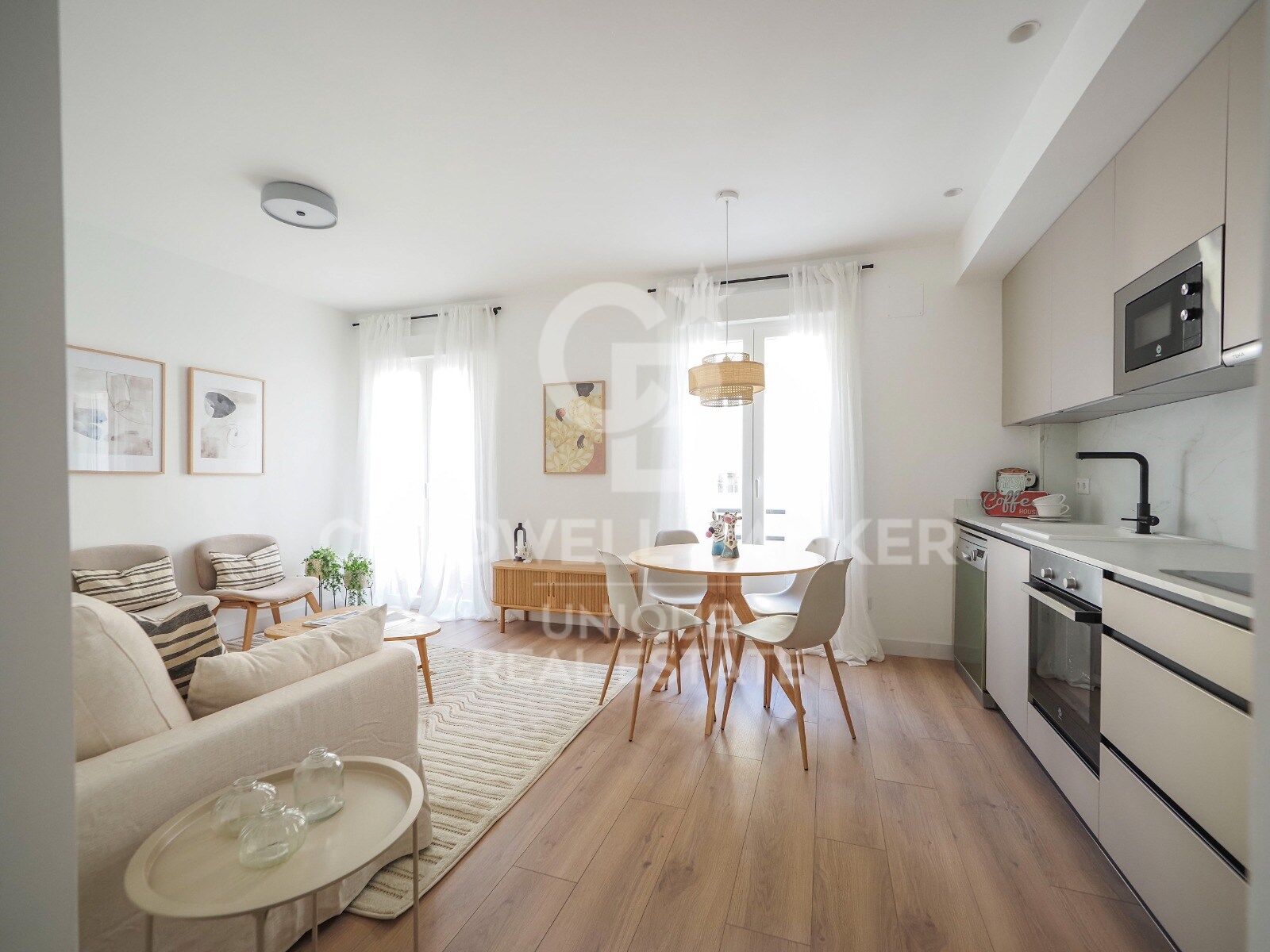 Renovated exterior apartment in Chamberí, Madrid
