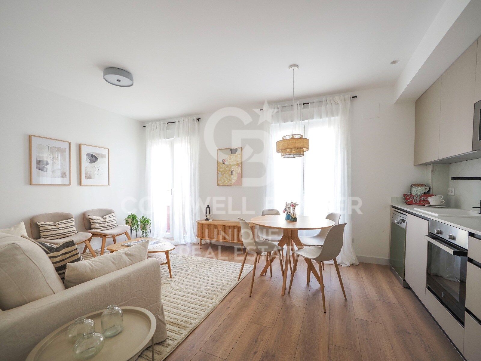 Renovated exterior apartment in Chamberí, Madrid