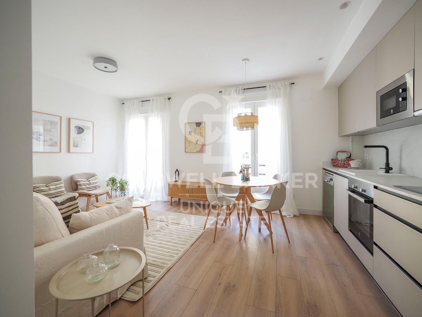 Renovated exterior apartment in Chamberí, Madrid