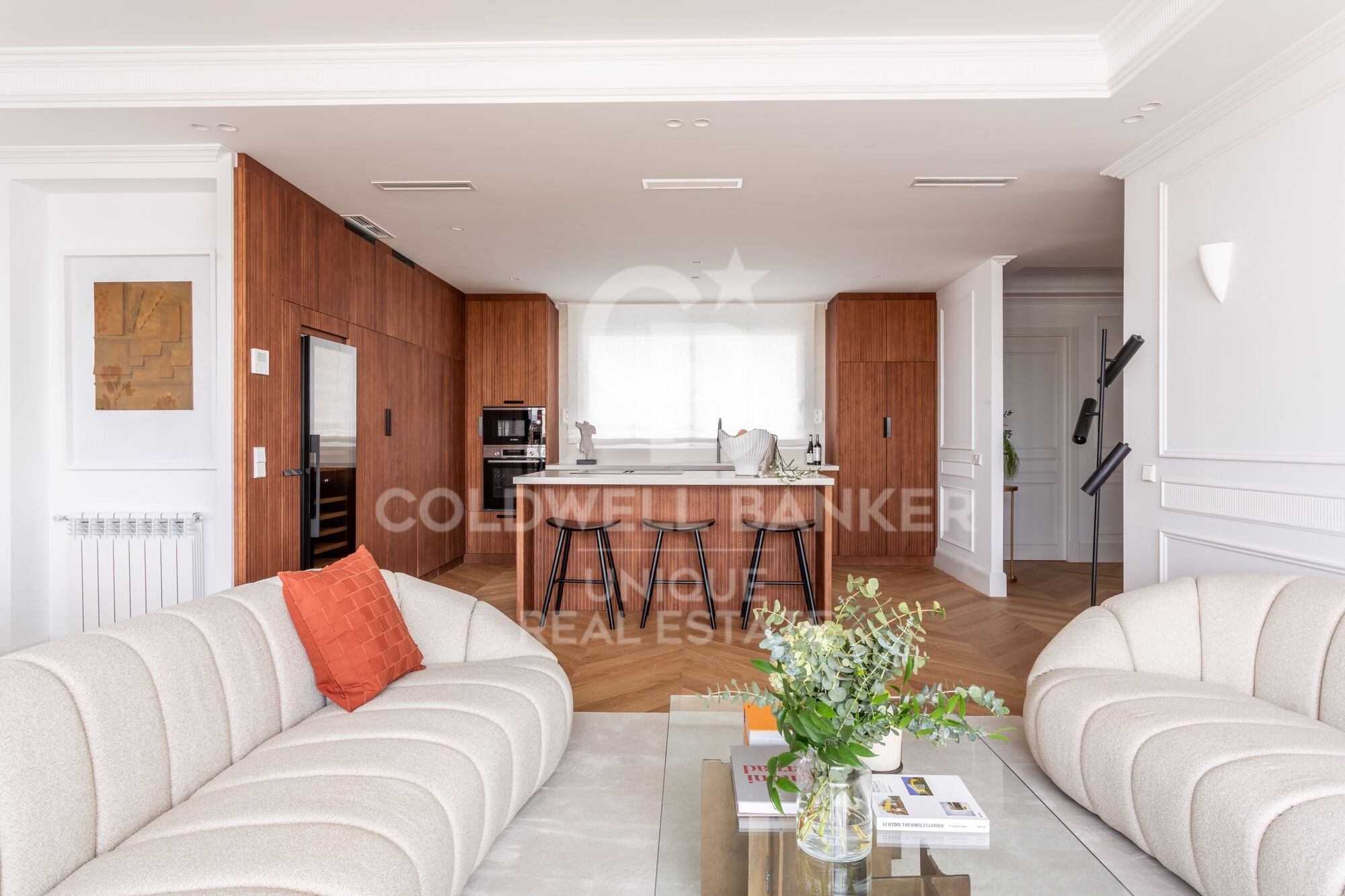 Stunning designer apartment with terrace in Chamberí, Madrid