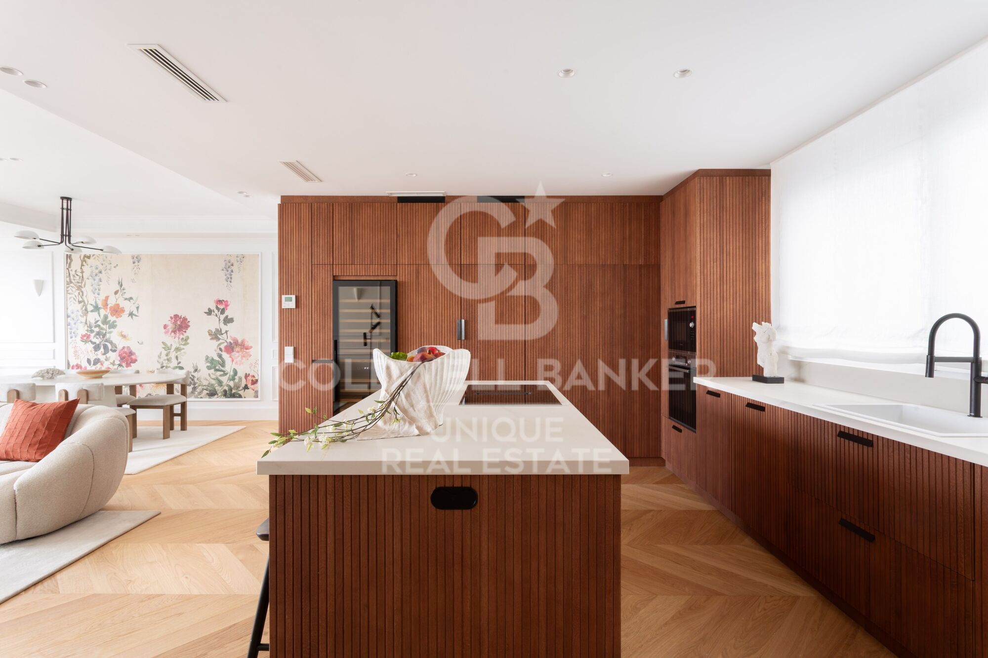 Stunning designer apartment with terrace in Chamberí, Madrid