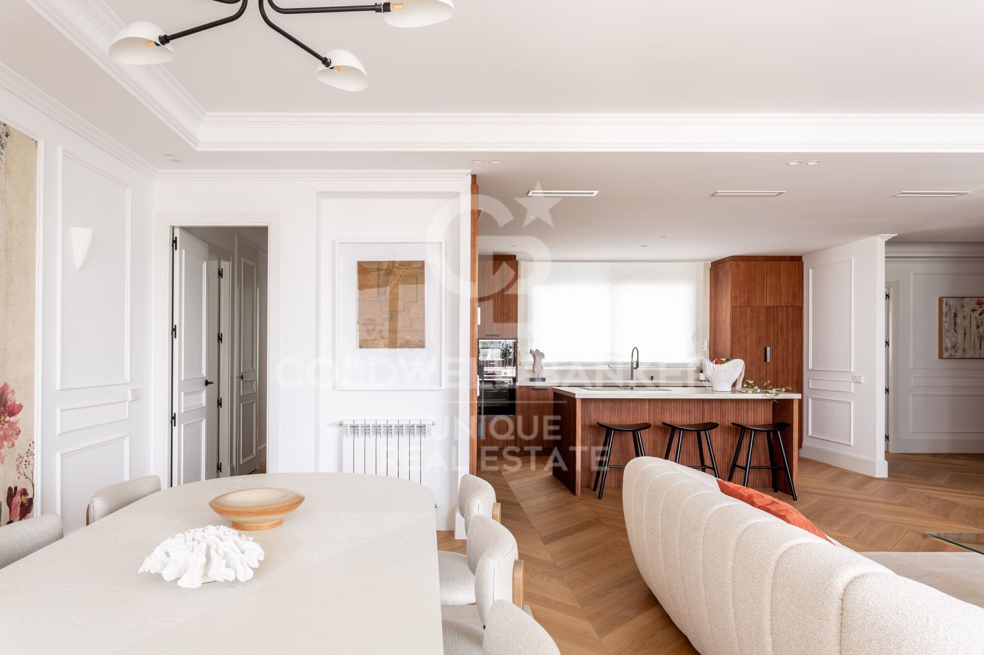 Stunning designer apartment with terrace in Chamberí, Madrid