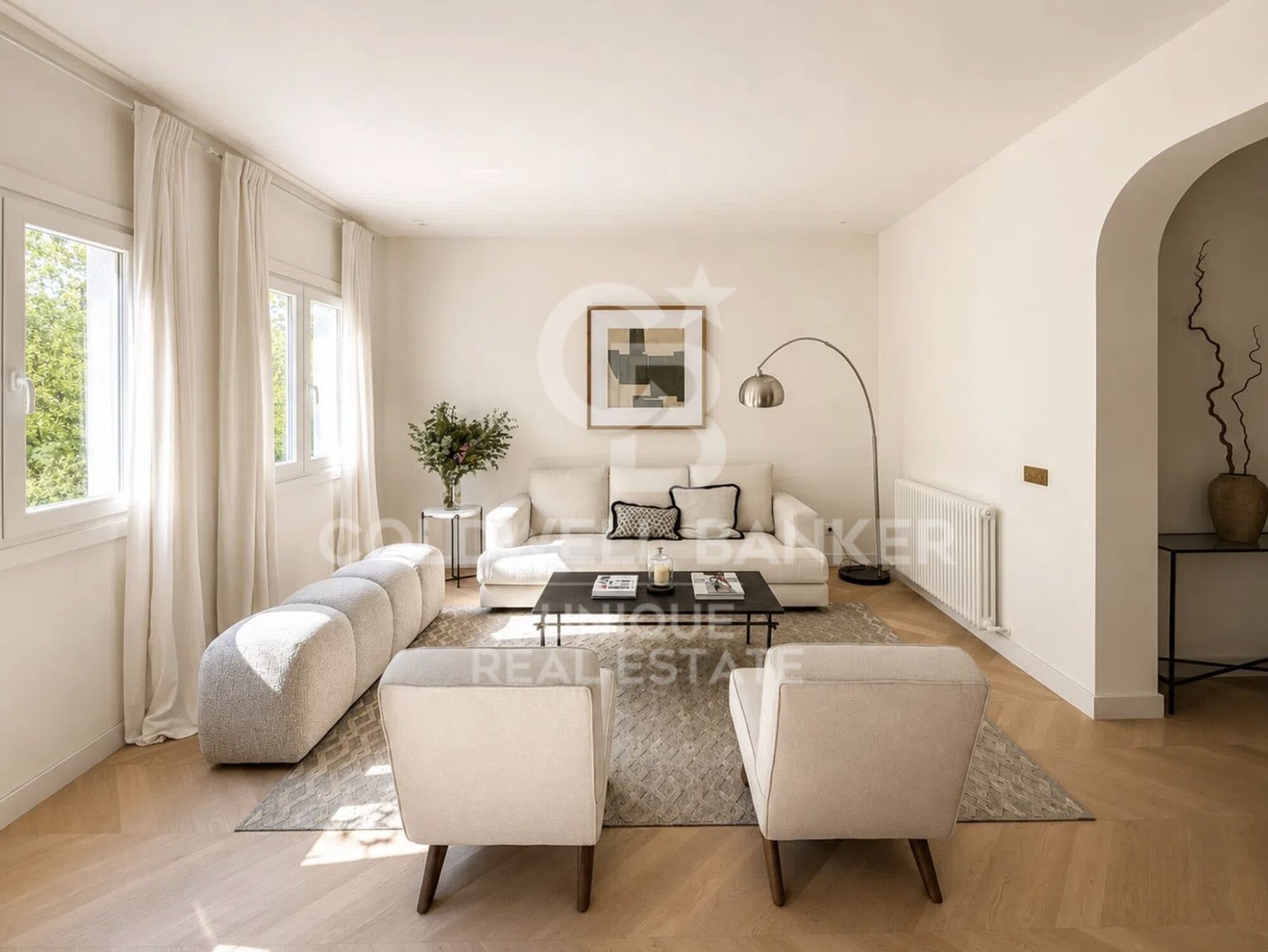 Renovated exterior flat in Goya, Madrid