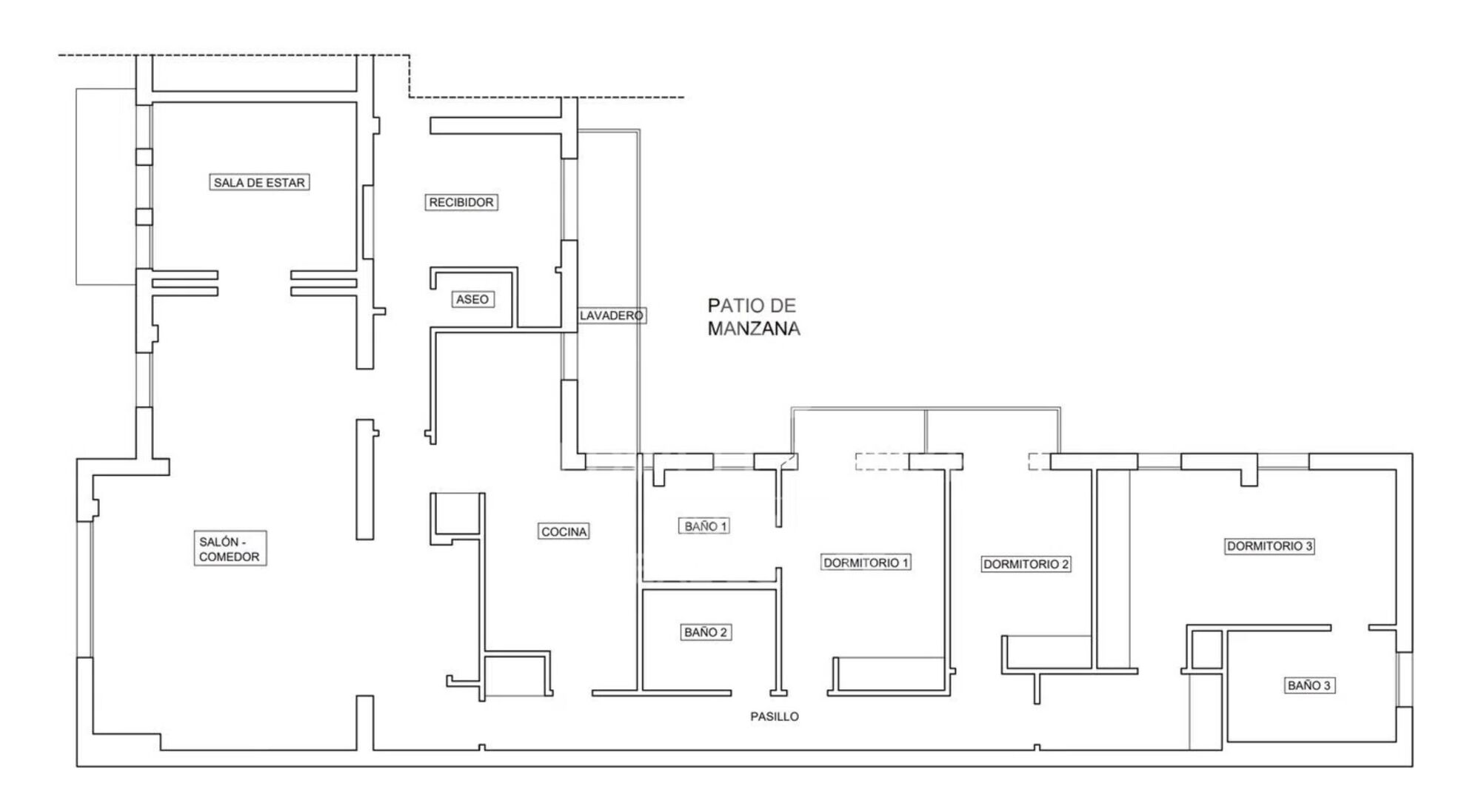 Flat 3 Bedrooms Sale Madrid