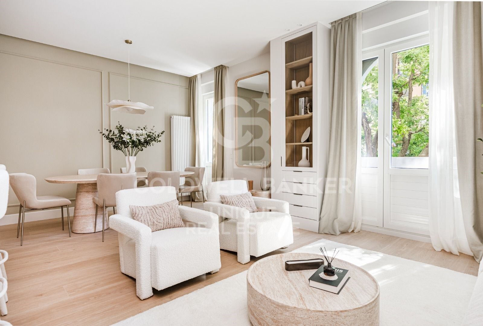 3-bedroom exterior flat in Goya, Madrid
