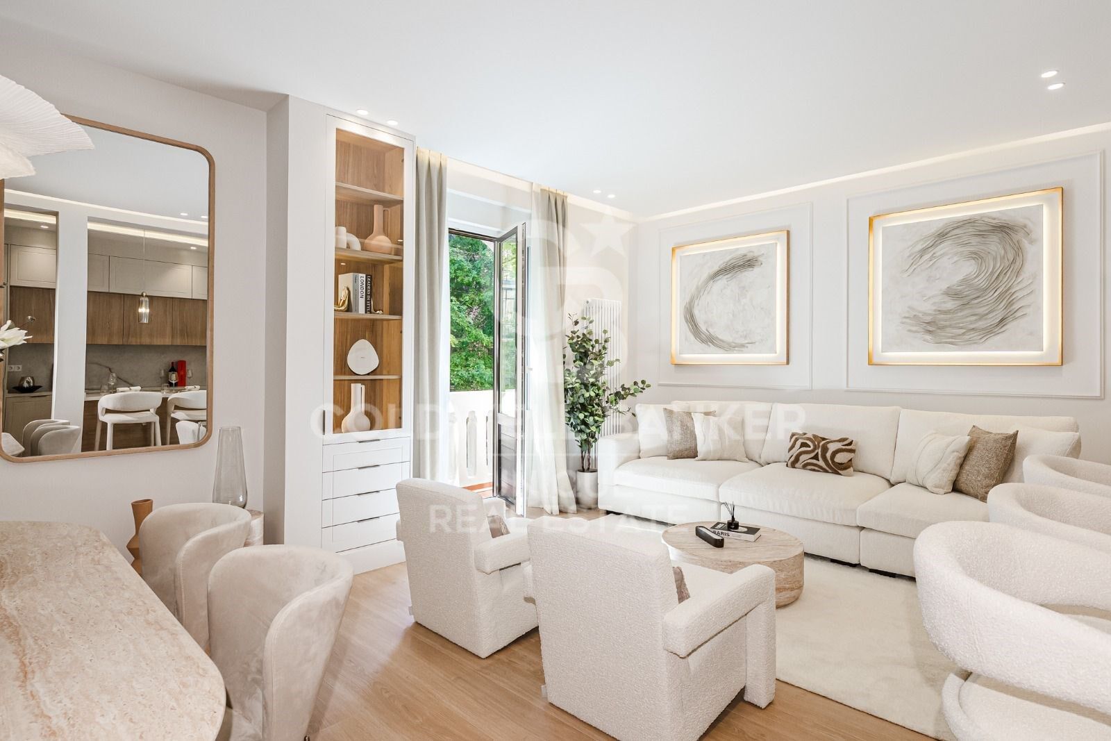 3-bedroom exterior flat in Goya, Madrid