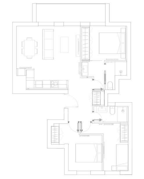 Bright 3-bedroom flat in Fuente del Berro