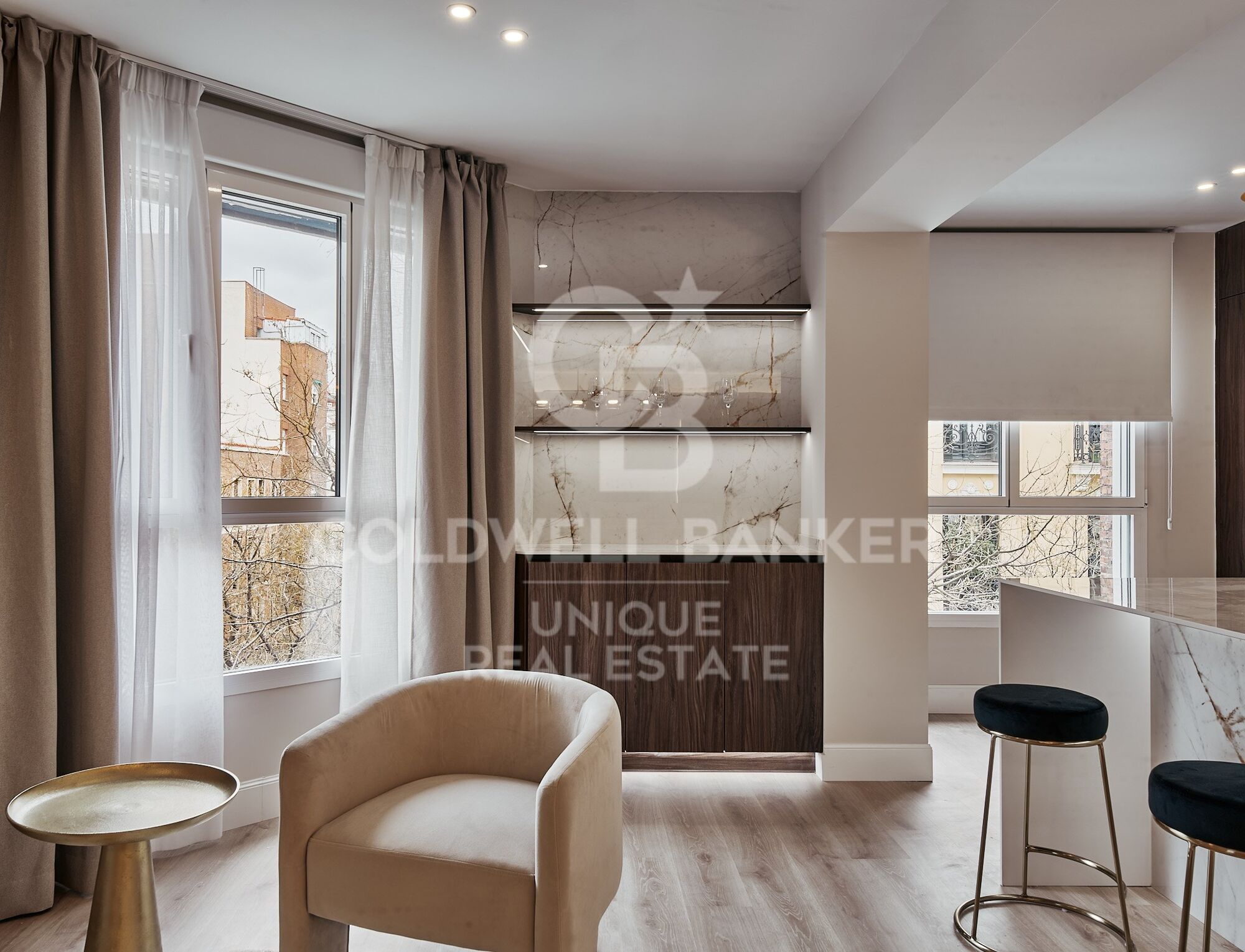 Brand new 3-bedroom exterior flat with terrace in Goya, Madrid