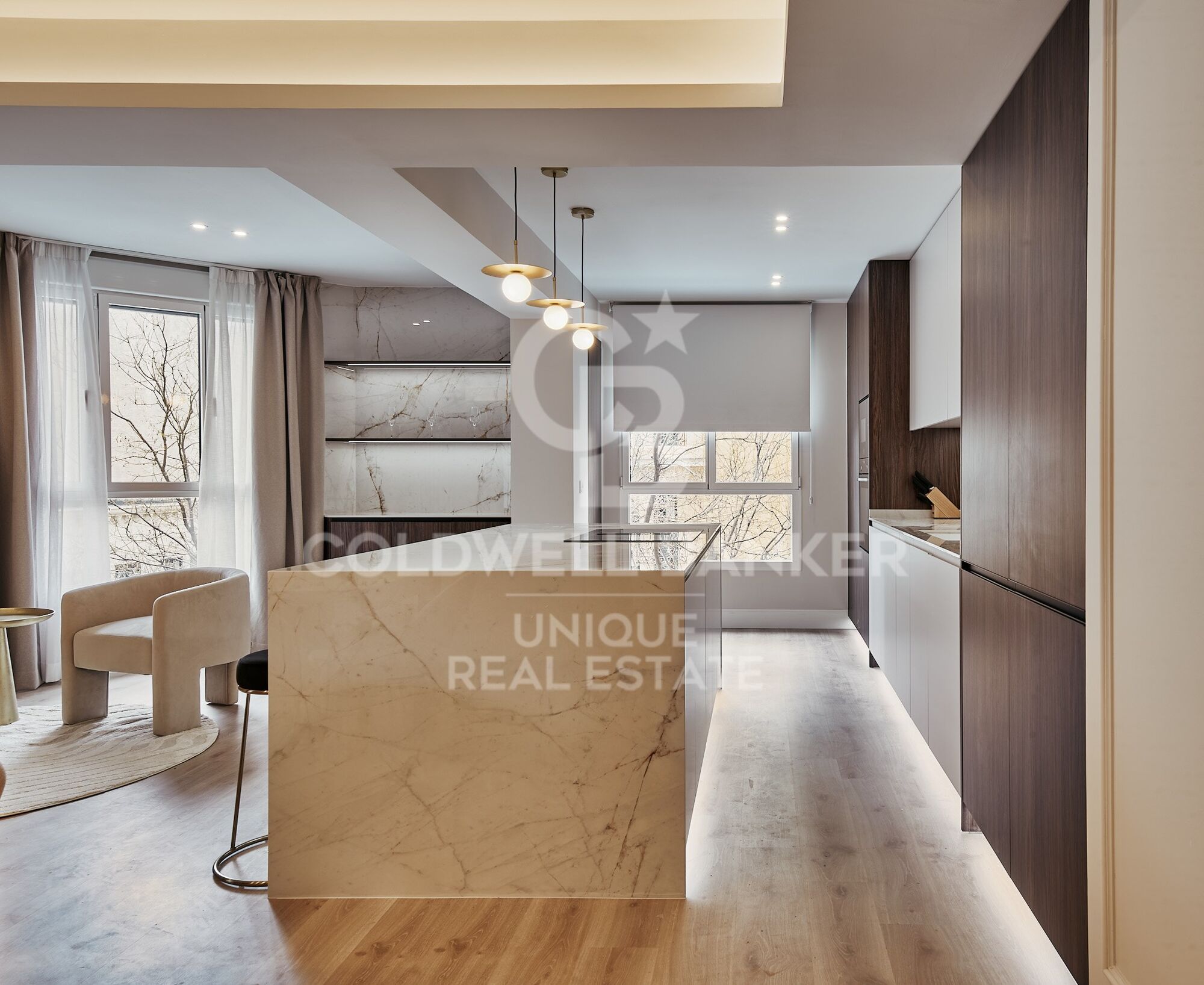 Brand new 3-bedroom exterior flat with terrace in Goya, Madrid