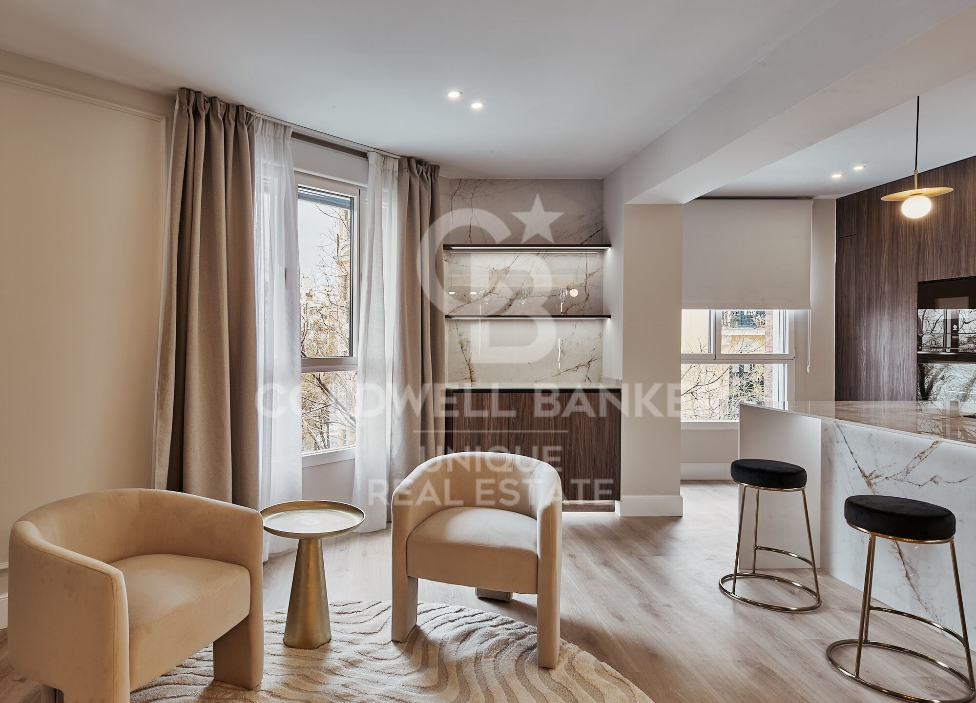 Brand new 3-bedroom exterior flat with terrace in Goya, Madrid