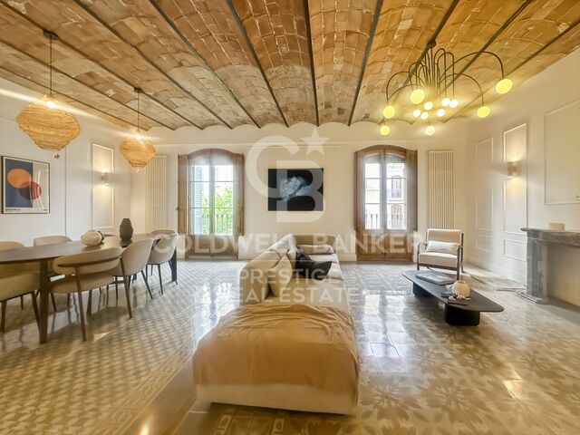 Exclusive 228 sqm Renovated Period Property in Eixample (Diputació / Bruc)