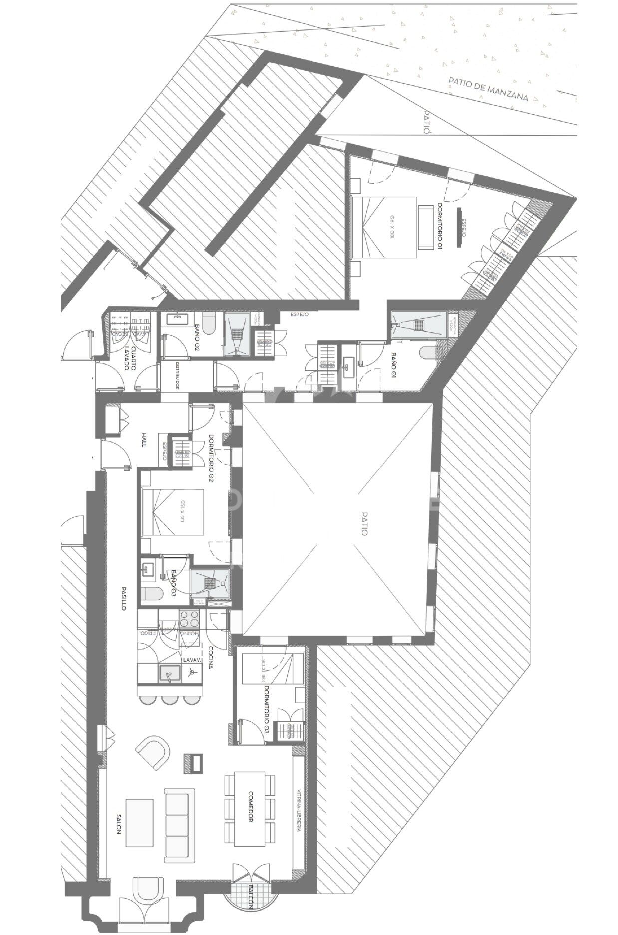 3-Bedroom Apartment in Lista