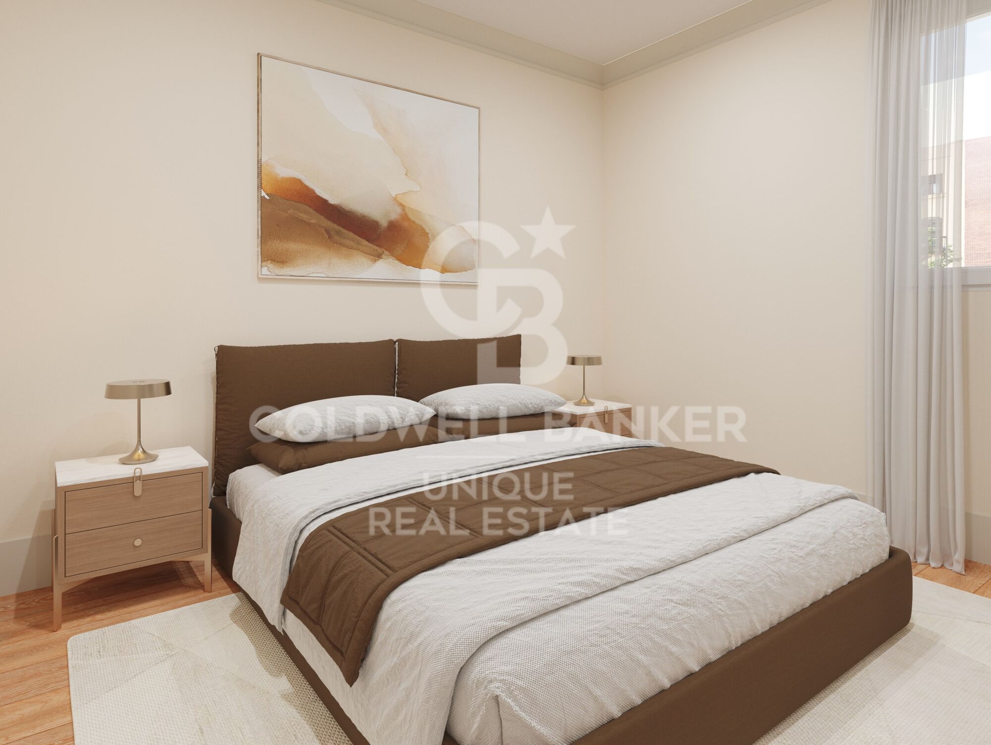 Exterior renovated apartment with storage room in Chamberí, Madrid
