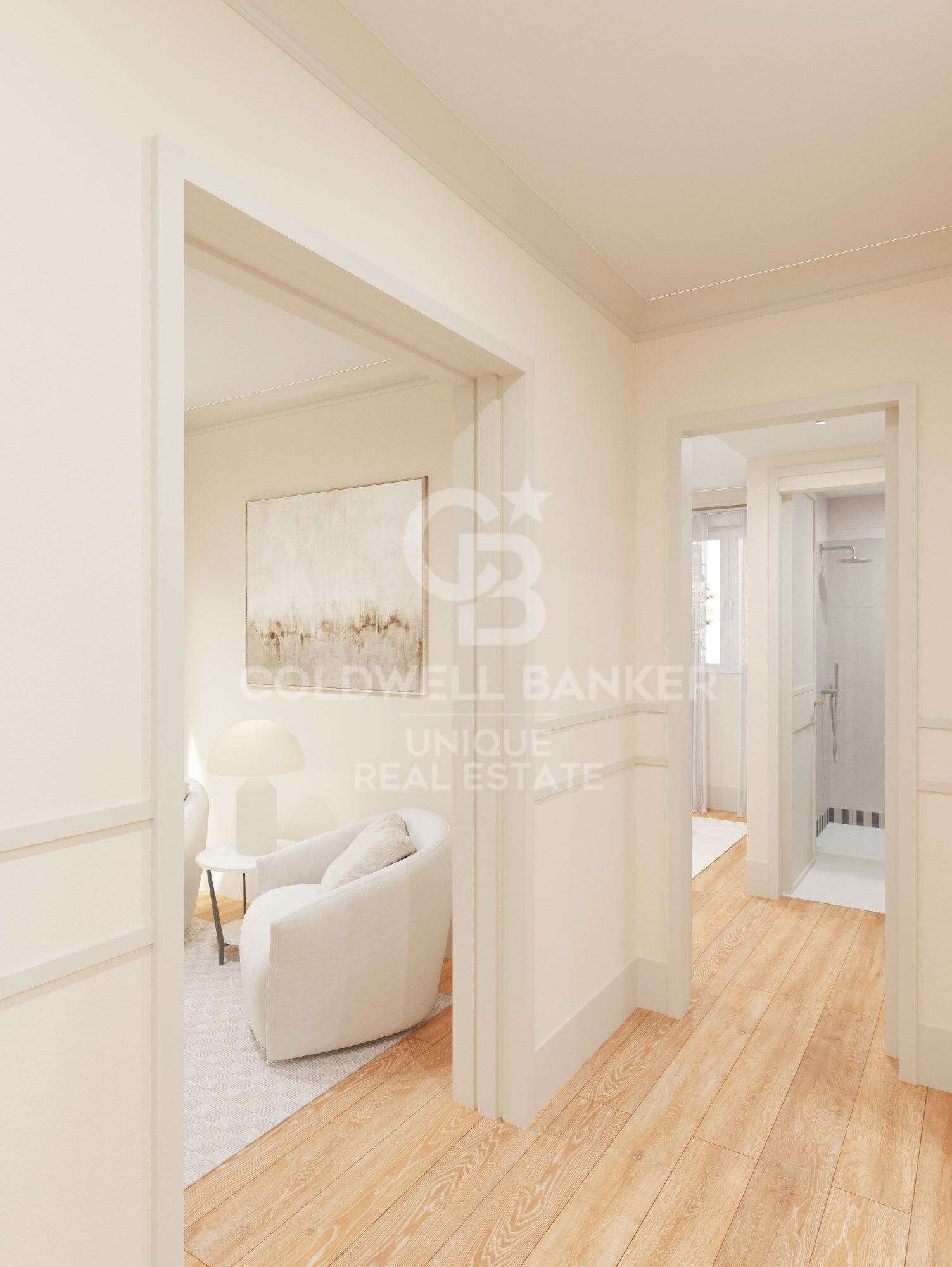 Exterior renovated apartment with storage room in Chamberí, Madrid