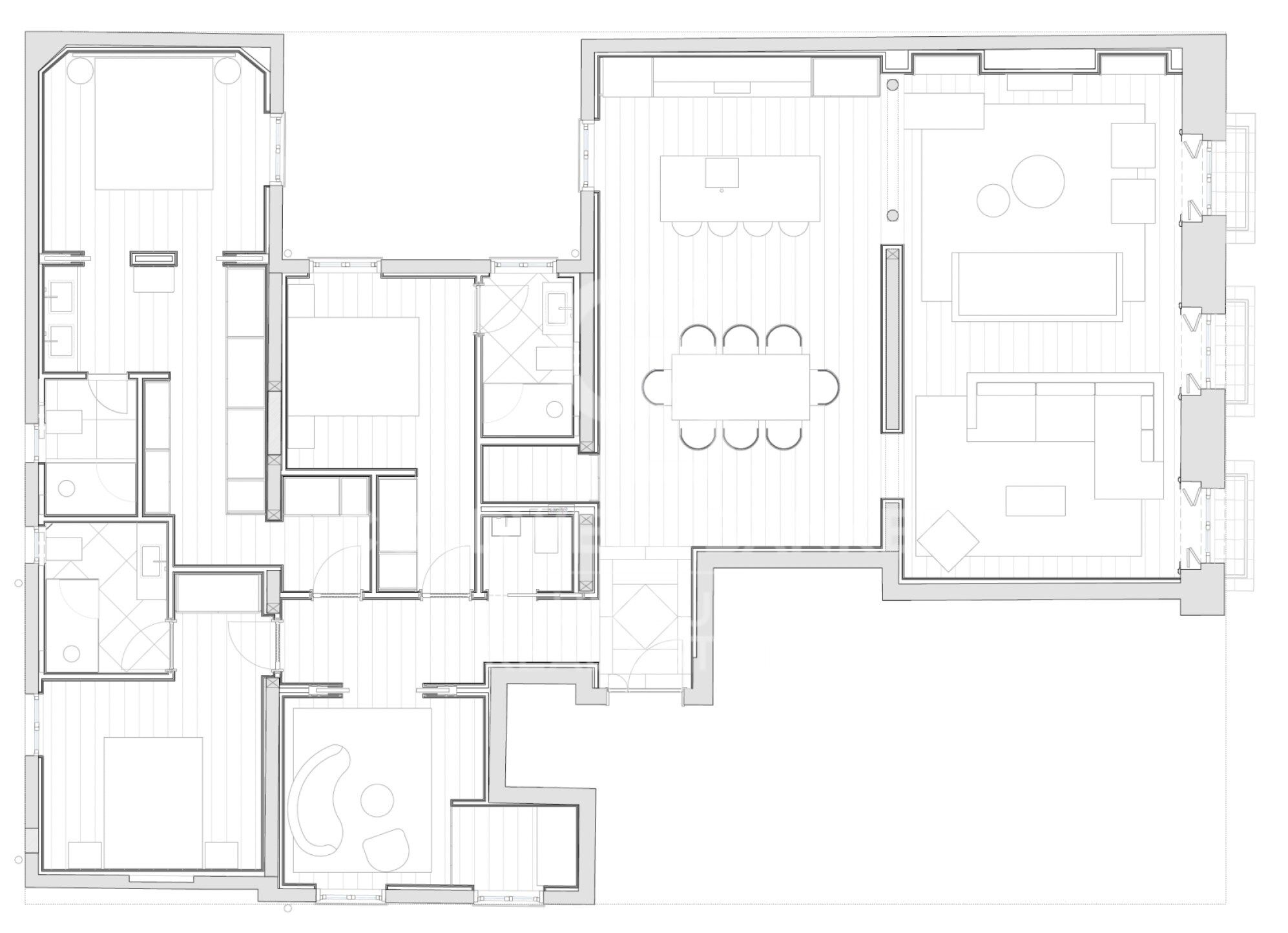 Exterior renovated apartment with storage room in Chamberí, Madrid