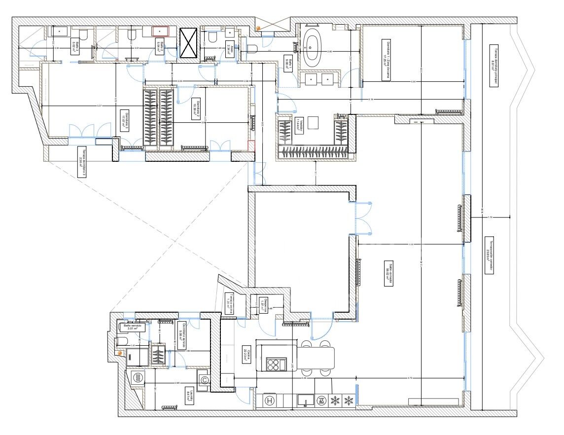 Flat 4 Bedrooms Sale Madrid