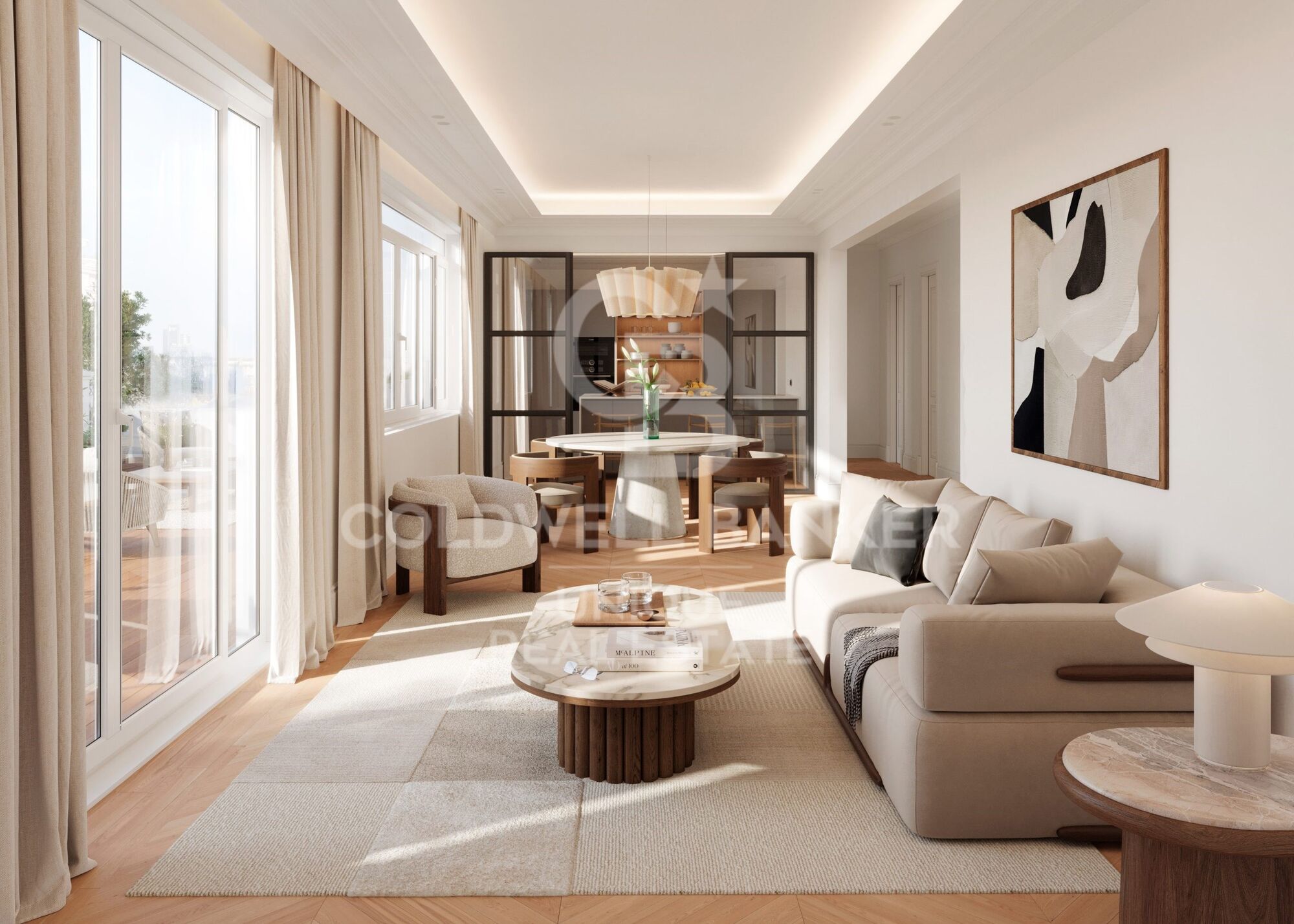 Duplex penthouse with 5 bedrooms and terrace