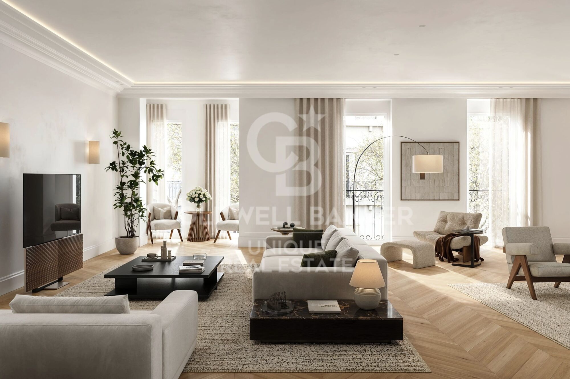 Duplex penthouse with 5 bedrooms and terrace