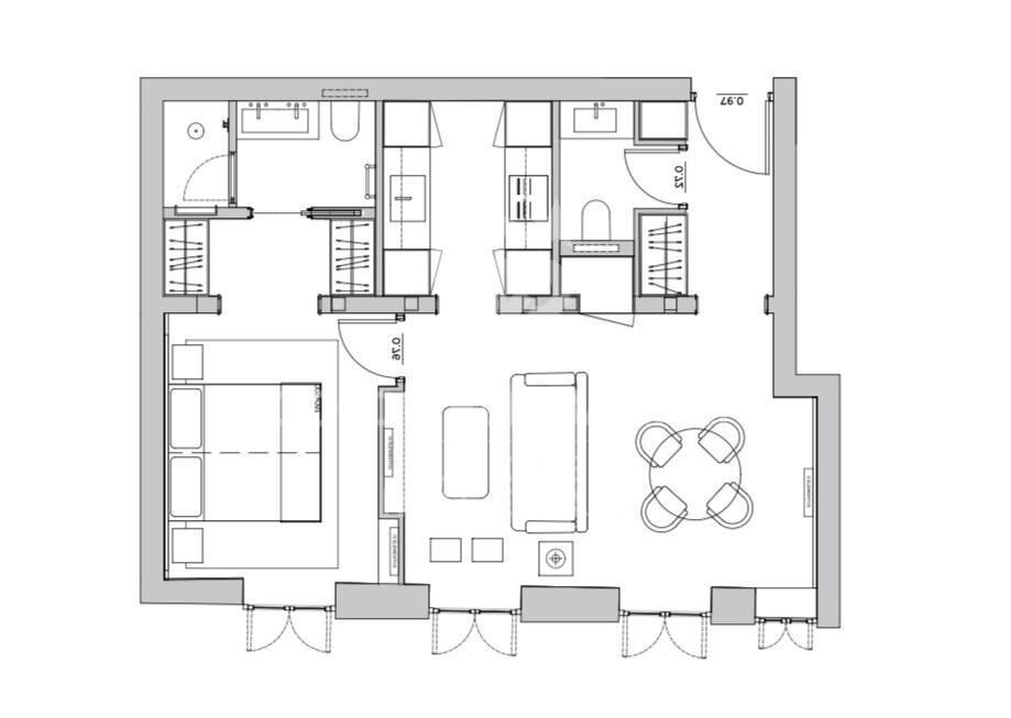 Flat 1 Bedroom Sale Madrid