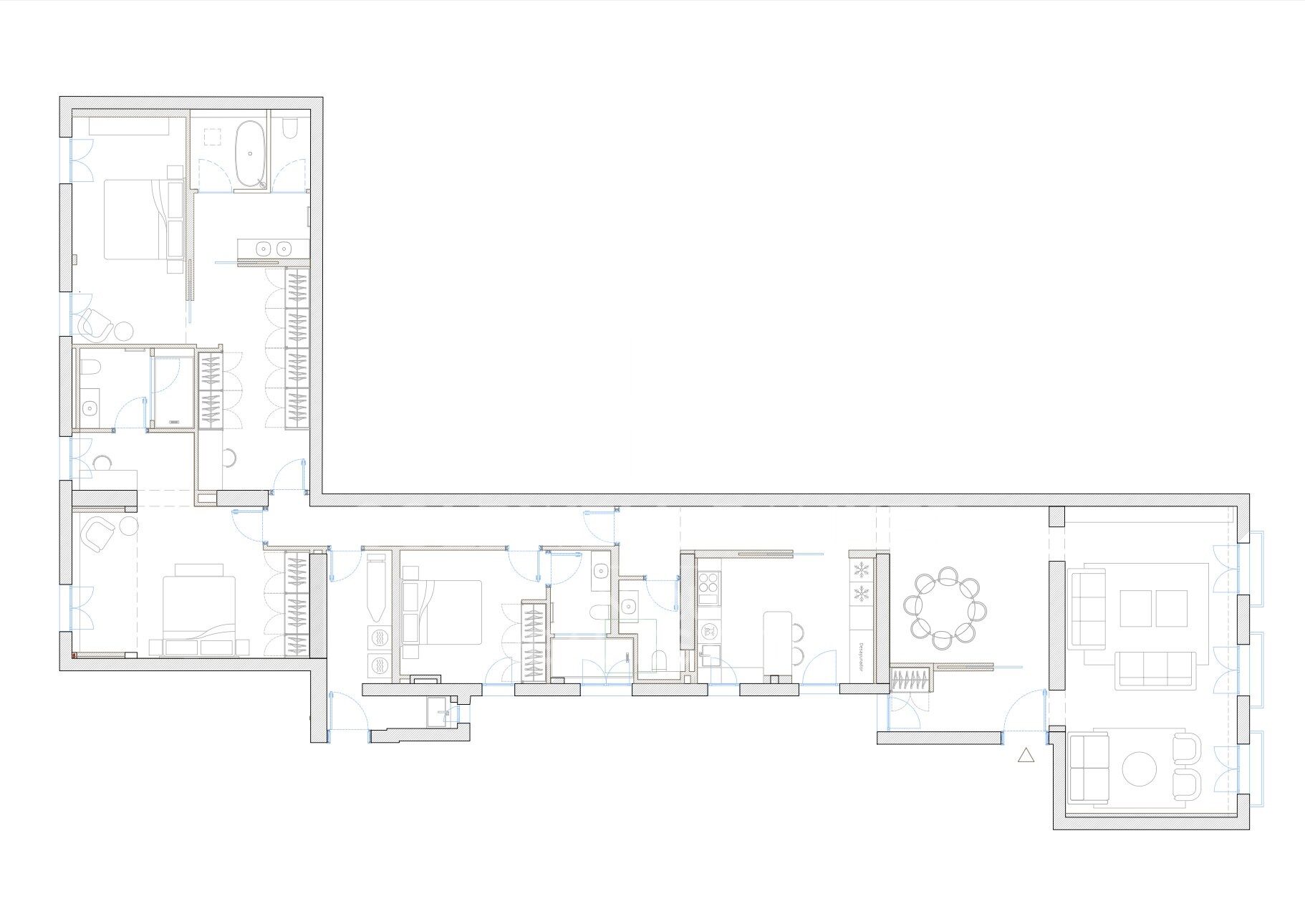 Flat 3 Bedrooms Sale Madrid