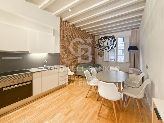 Renovated apartment with terrace near Joanic metro station