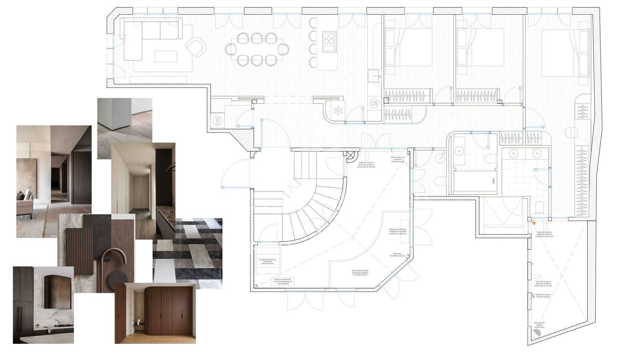 Flat 2 Bedrooms Sale Madrid